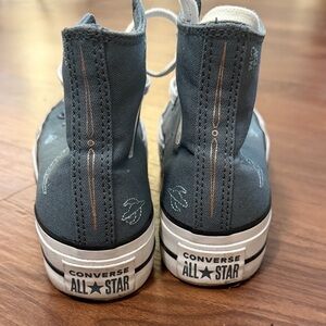 Converse Kids High-Top Sneakers - Dark Gray